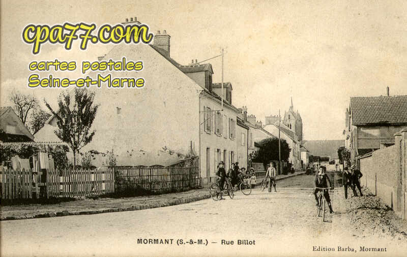 Mormant (Seine-et-Marne) - Rue Billot