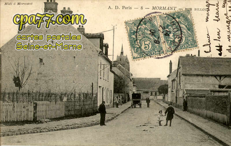 Mormant (Seine-et-Marne) - Rue Billot