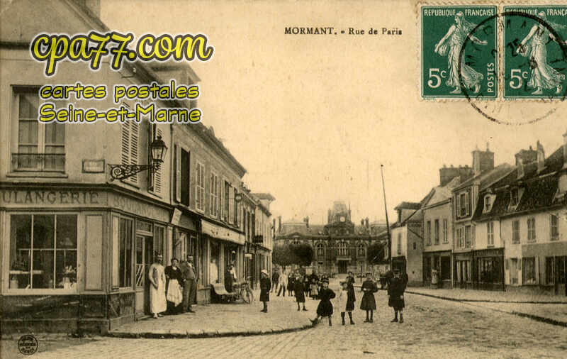 Mormant (Seine-et-Marne) - Rue de Paris