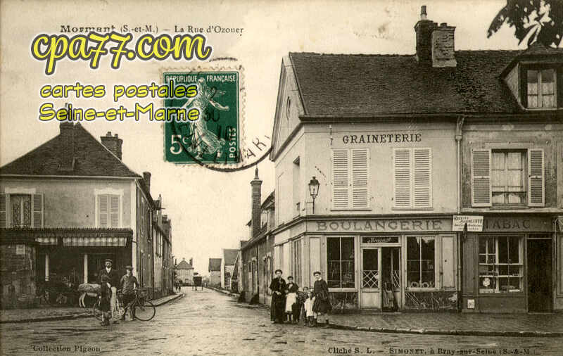 Mormant (Seine-et-Marne) - La Rue d&rsquo;Ozouer