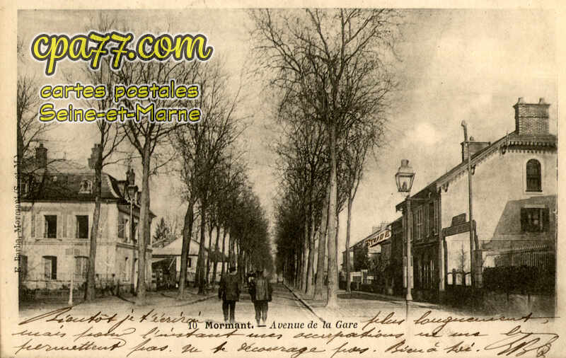 Mormant (Seine-et-Marne) - Avenue de la Gare