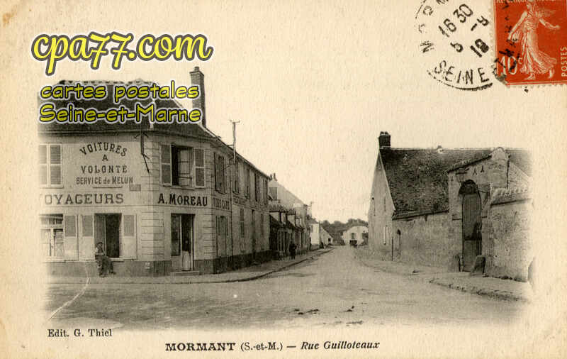 Mormant (Seine-et-Marne) - Rue Guilloteaux