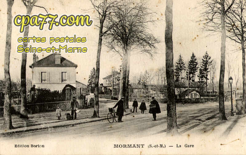 Mormant (Seine-et-Marne) - La Gare