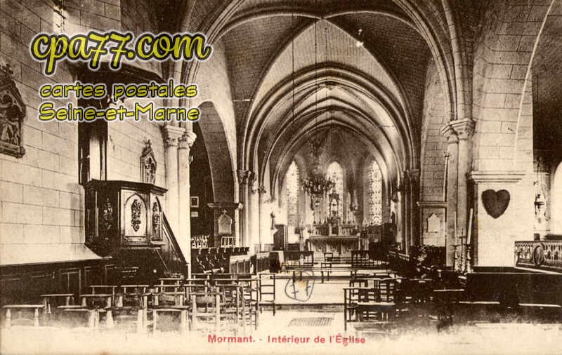 Mormant (Seine-et-Marne) - Intérieur de l&rsquo;Eglise