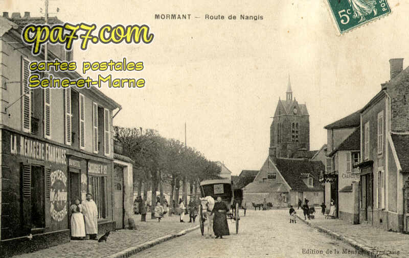 Mormant (Seine-et-Marne) - Route de Nangis