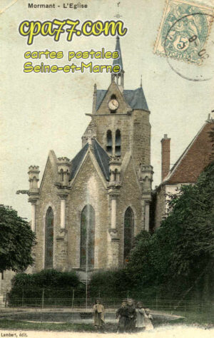 Mormant (Seine-et-Marne) - L&rsquo;Eglise (en l&rsquo;état)