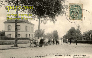 Mormant (Seine-et-Marne) - Rue de la Gare