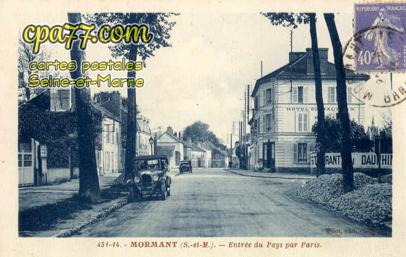 Mormant (Seine-et-Marne) - Entrée du Pays par Paris