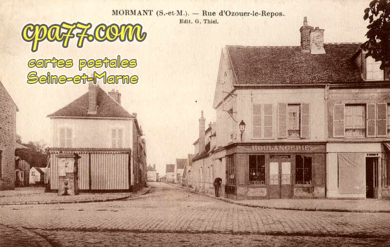 Mormant (Seine-et-Marne) - Rue d&rsquo;Ozouer-le-Repos
