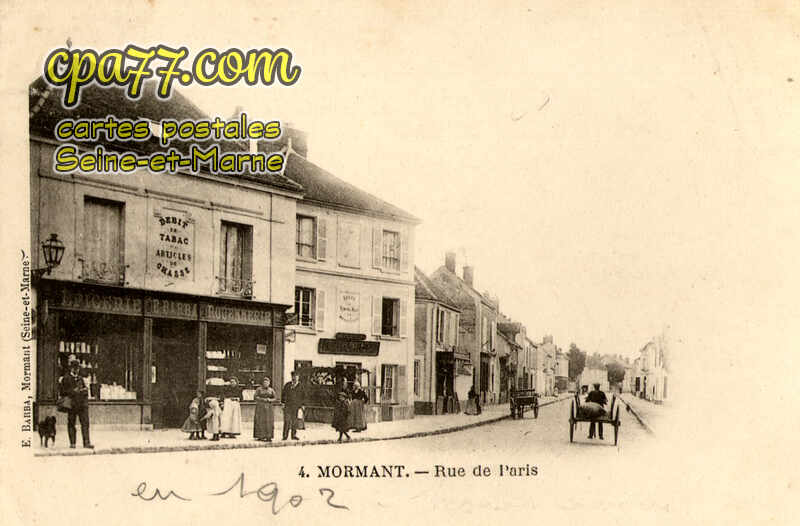 Mormant (Seine-et-Marne) - Rue de Paris