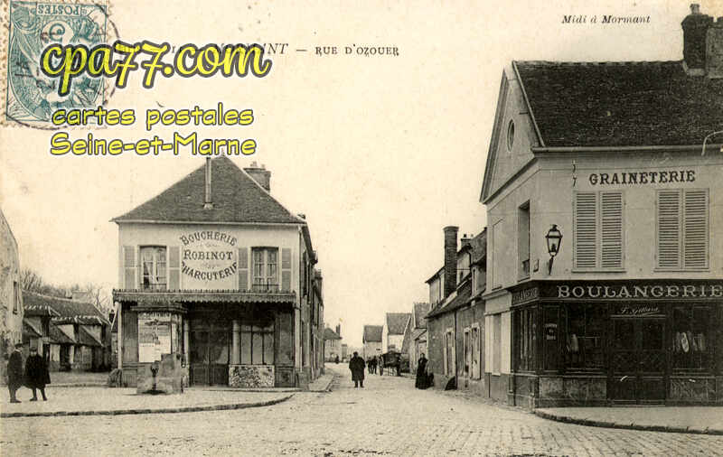 Mormant (Seine-et-Marne) - Rue d&rsquo;Ozouer