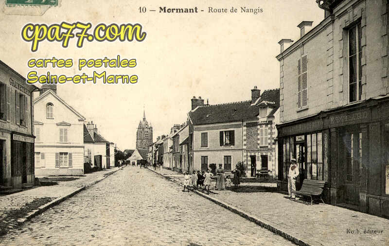 Mormant (Seine-et-Marne) - Route de Nangis