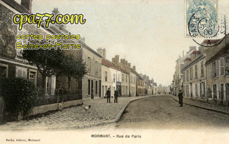 Mormant (Seine-et-Marne) - Rue de Paris