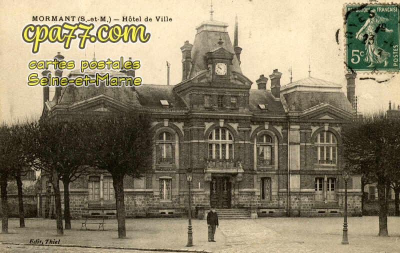 Mormant (Seine-et-Marne) - Hôtel-de-Ville