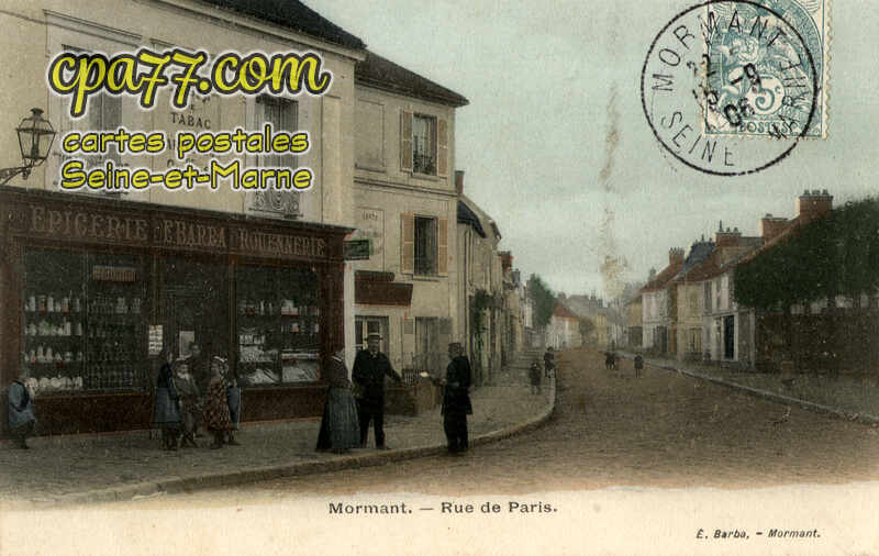 Mormant (Seine-et-Marne) - Rue de Paris