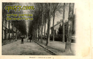 Mormant (Seine-et-Marne) - Avenue de la Gare