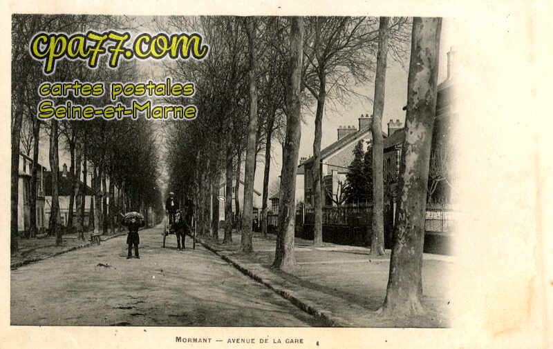 Mormant (Seine-et-Marne) - Avenue de la Gare