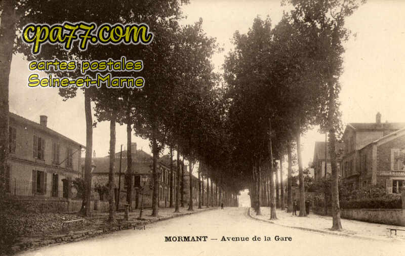 Mormant (Seine-et-Marne) - Avenue de la Gare
