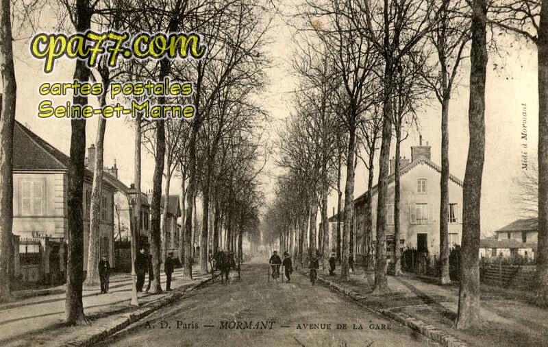 Mormant (Seine-et-Marne) - Avenue de la Gare