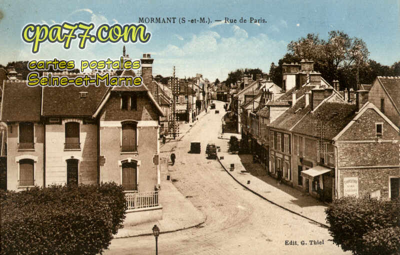 Mormant (Seine-et-Marne) - Rue de Paris