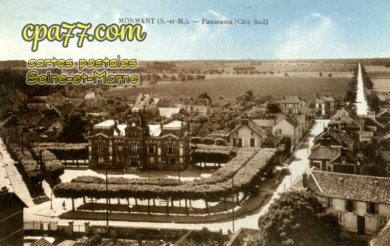 Mormant (Seine-et-Marne) - Panorama (Côté Sud)