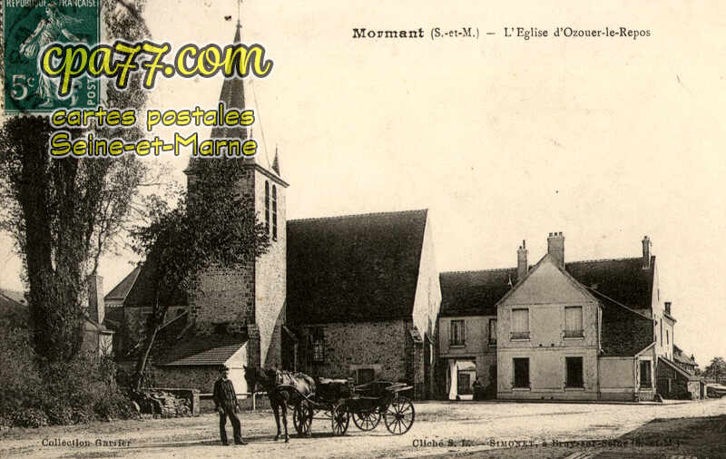 Mormant (Seine-et-Marne) - L&rsquo;Eglise d&rsquo;Ozouer-le-Repos
