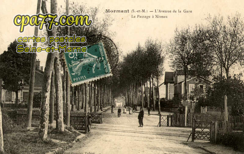 Mormant (Seine-et-Marne) - L&rsquo;Avenue de la Gare