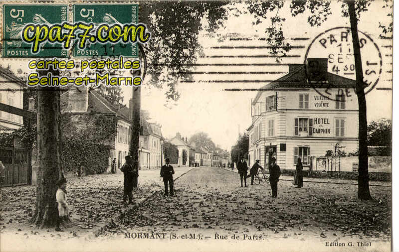 Mormant (Seine-et-Marne) - Rue de Paris