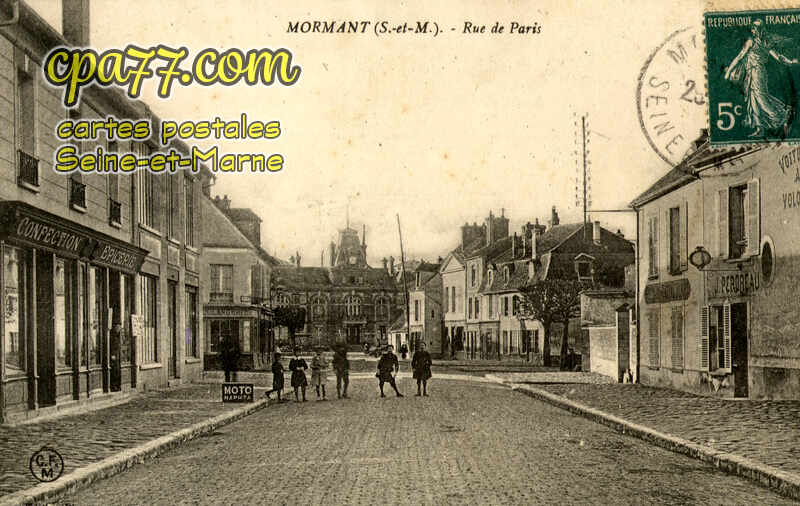 Mormant (Seine-et-Marne) - Rue de Paris