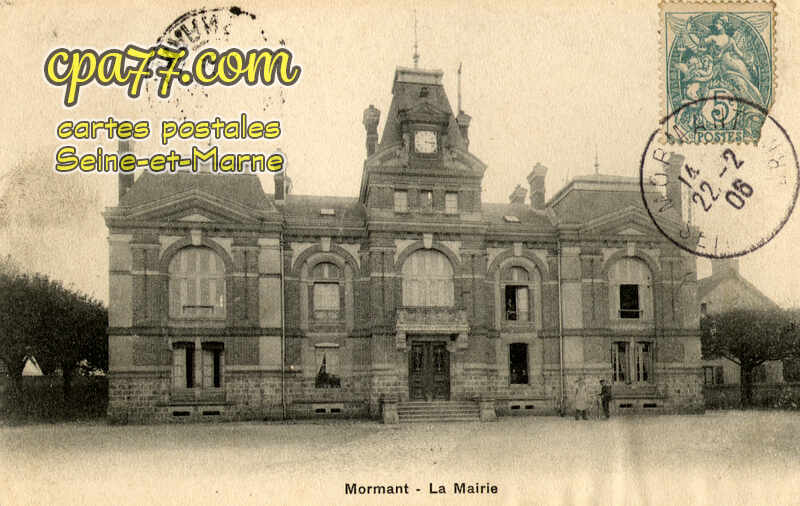 Mormant (Seine-et-Marne) - La Mairie