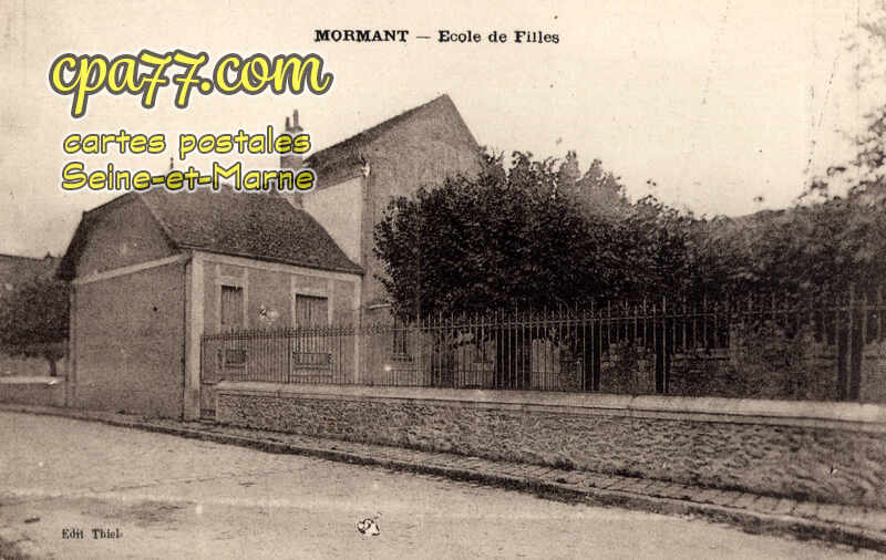 Mormant (Seine-et-Marne) - Ecole des Filles