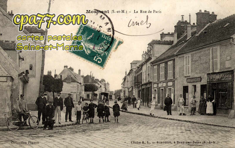 Mormant (Seine-et-Marne) - La Rue de Paris