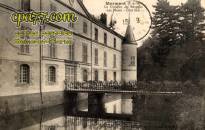 Mormant (Seine-et-Marne) - Le Château de Bisseaux – Les Fossés – Côté Sud