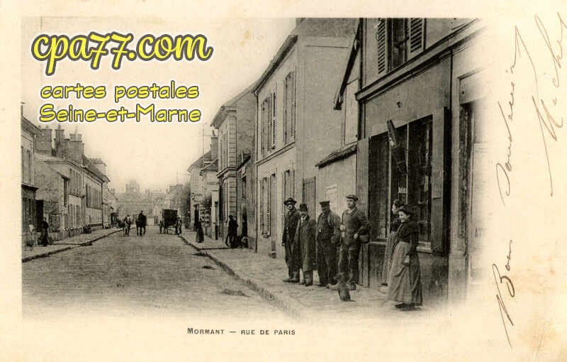 Mormant (Seine-et-Marne) - Rue de Paris