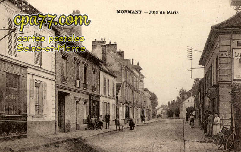 Mormant (Seine-et-Marne) - Rue de Paris