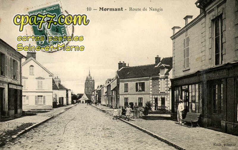 Mormant (Seine-et-Marne) - Route de Nangis