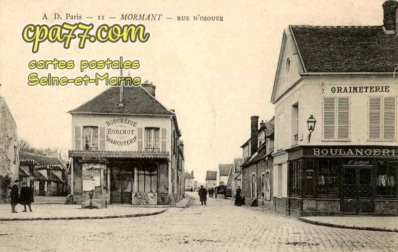 Mormant (Seine-et-Marne) - Rue d&rsquo;Ouzouer