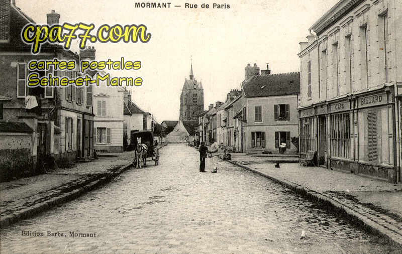 Mormant (Seine-et-Marne) - Rue de Paris