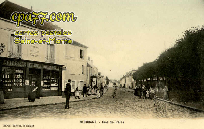 Mormant (Seine-et-Marne) - Rue de Paris