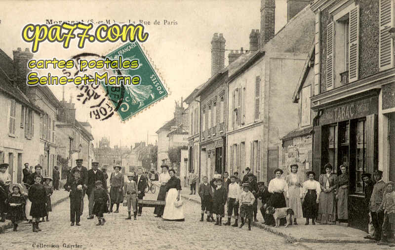 Mormant (Seine-et-Marne) - La Rue de Paris