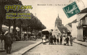 Mormant (Seine-et-Marne) - La Place du Marché