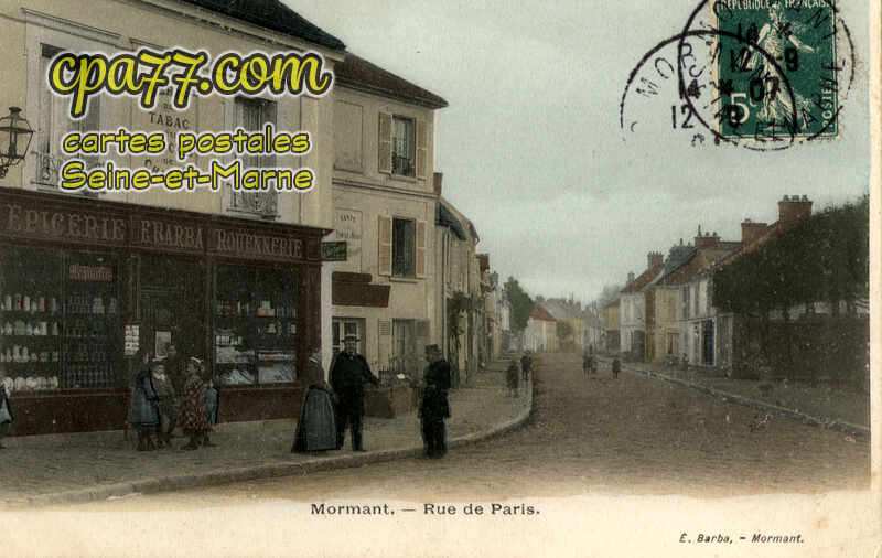 Mormant (Seine-et-Marne) - Rue de Paris