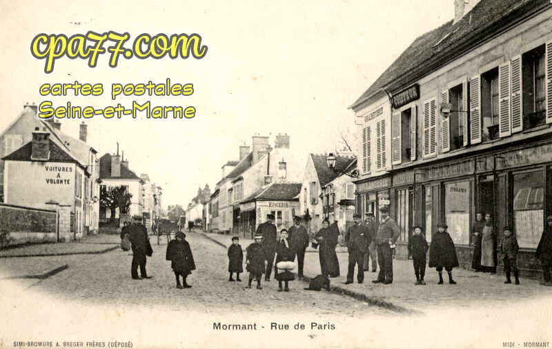 Mormant (Seine-et-Marne) - Rue de Paris