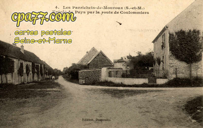 Mouroux (Seine-et-Marne) - Les Parrichets-de-Mouroux – Entrée du Pays par la route de Coulommiers