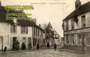 Moussy Le Neuf (Seine-et-Marne) - Carrefour de la Croix