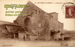 Moussy Le Neuf (Seine-et-Marne) - Intérieur de la Ferme
