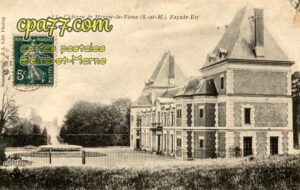 Moussy Le Vieux (Seine-et-Marne) - Le Château – Façade Est