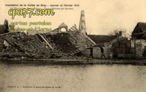 Mouy Sur Seine (Seine-et-Marne) - Petit-Peugny – Inondations de 1910