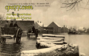 Mouy Sur Seine (Seine-et-Marne) - Grand-Peugny – Inondations de 1910