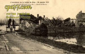Mouy Sur Seine (Seine-et-Marne) - Grand-Peugny – Inondations de 1910